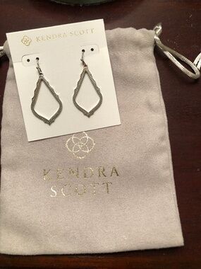 Kendra Scott Silver Earrings